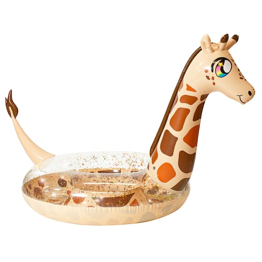 PoolCandy Glitterfied&#xAE; Giraffe Jumbo Pool Tube